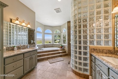 Custom single level home on Genoa's Lakes Golf Course, host of on Genoa Lakes Golf Club - Lakes Course in Nevada - for sale on GolfHomes.com, golf home, golf lot
