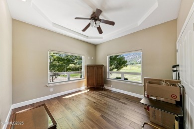 Custom single level home on Genoa's Lakes Golf Course, host of on Genoa Lakes Golf Club - Lakes Course in Nevada - for sale on GolfHomes.com, golf home, golf lot