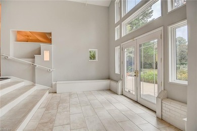 Sprawling transitional 5300 sqft home on just under an acre, set on Cavalier Golf and Yacht Club in Virginia - for sale on GolfHomes.com, golf home, golf lot