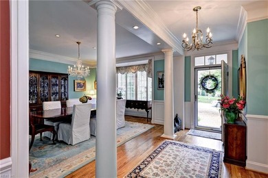 This fabulous golf-front home located on the 9th hole of the on Fords Colony Country Club in Virginia - for sale on GolfHomes.com, golf home, golf lot