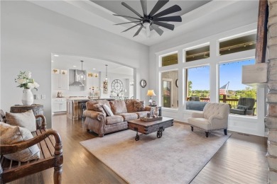 Experience Luxury  Tranquility in a Golf Course Retreat Nestled on Falcon Lakes Golf Course in Kansas - for sale on GolfHomes.com, golf home, golf lot