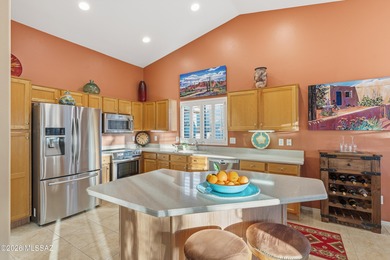 Everything you need ... and more! This stunning, expanded on Quail Creek Country Club  in Arizona - for sale on GolfHomes.com, golf home, golf lot