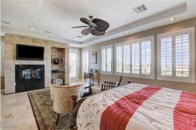 Experience luxury living in the prestigious guard-gated Red Rock on Red Rock Country Club in Nevada - for sale on GolfHomes.com, golf home, golf lot