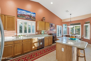 Everything you need ... and more! This stunning, expanded on Quail Creek Country Club  in Arizona - for sale on GolfHomes.com, golf home, golf lot