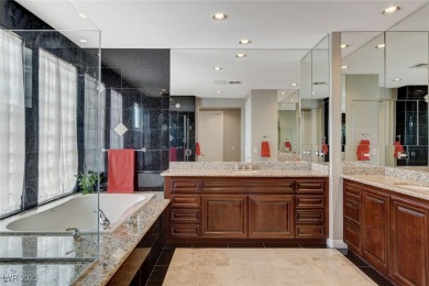 Experience luxury living in the prestigious guard-gated Red Rock on Red Rock Country Club in Nevada - for sale on GolfHomes.com, golf home, golf lot
