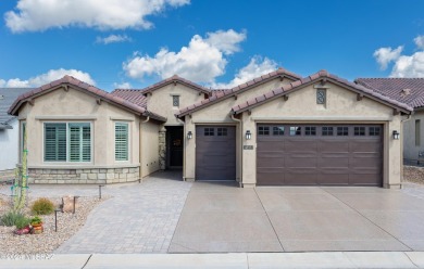 This almost new, highly upgraded, & very affordable Hermosa on Saddlebrooke Ranch Golf Club in Arizona - for sale on GolfHomes.com, golf home, golf lot