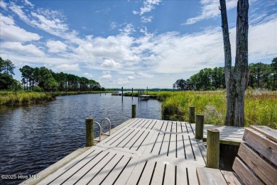This beautiful waterfront home has been meticulously maintained on Harbour Point Golf Club in North Carolina - for sale on GolfHomes.com, golf home, golf lot