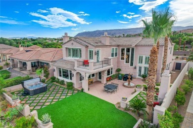 Experience luxury living in the prestigious guard-gated Red Rock on Red Rock Country Club in Nevada - for sale on GolfHomes.com, golf home, golf lot