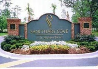 LOCATED IN BEAUTIFUL SANCTUARY COVE THIS GOLF COURSE LOT IS on The Golf Club At Sanctuary Cove in Georgia - for sale on GolfHomes.com, golf home, golf lot