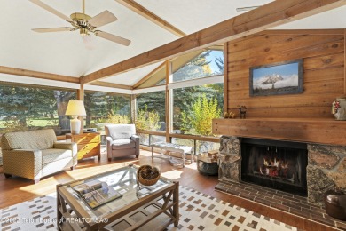 Located on the 3rd Fairway of the Jackson Hole Golf & Tennis on Jackson Hole Golf and Tennis Club in Wyoming - for sale on GolfHomes.com, golf home, golf lot