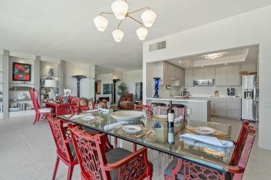 This 3-bed, 3-bath 3rd-floor condo at Desert Island combines on Rancho Mirage Country Club in California - for sale on GolfHomes.com, golf home, golf lot