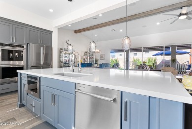 This is a stunning and luxurious Calistoga Farmhouse home. The on Sterling Grove Golf & Country Club in Arizona - for sale on GolfHomes.com, golf home, golf lot