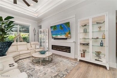 Step into elevated Southwest Cape Coral living where thoughtful on Royal Tee Country Club in Florida - for sale on GolfHomes.com, golf home, golf lot