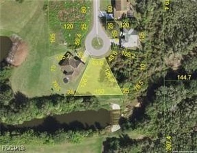 Build your dream home on this desirable cul-de-sac homesite in on Kingsway Country Club in Florida - for sale on GolfHomes.com, golf home, golf lot