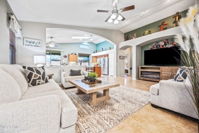 Beautifully furnished 2 bed, 2 bath home in the 55+ golf course on Arizona Traditions Golf Club in Arizona - for sale on GolfHomes.com, golf home, golf lot