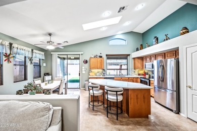 Beautifully furnished 2 bed, 2 bath home in the 55+ golf course on Arizona Traditions Golf Club in Arizona - for sale on GolfHomes.com, golf home, golf lot