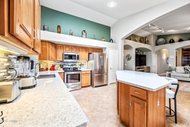Beautifully furnished 2 bed, 2 bath home in the 55+ golf course on Arizona Traditions Golf Club in Arizona - for sale on GolfHomes.com, golf home, golf lot