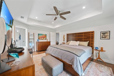 Constructed in 2021, this MODERN-STYLE residence in Rotonda West on Rotonda Golf and Country Club The Palms Course in Florida - for sale on GolfHomes.com, golf home, golf lot