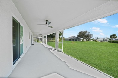 Constructed in 2021, this MODERN-STYLE residence in Rotonda West on Rotonda Golf and Country Club The Palms Course in Florida - for sale on GolfHomes.com, golf home, golf lot