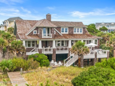 Oceanfront four-bedroom, 4.5 bath Executive home on .92 acres on Bald Head Island Golf Club in North Carolina - for sale on GolfHomes.com, golf home, golf lot