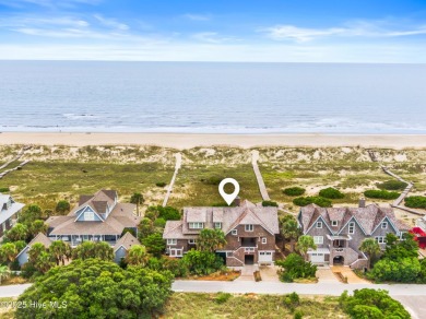Oceanfront four-bedroom, 4.5 bath Executive home on .92 acres on Bald Head Island Golf Club in North Carolina - for sale on GolfHomes.com, golf home, golf lot
