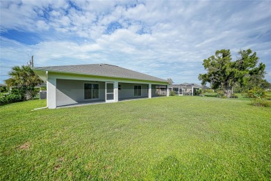 Constructed in 2021, this MODERN-STYLE residence in Rotonda West on Rotonda Golf and Country Club The Palms Course in Florida - for sale on GolfHomes.com, golf home, golf lot