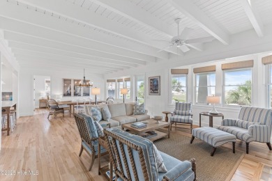 Oceanfront four-bedroom, 4.5 bath Executive home on .92 acres on Bald Head Island Golf Club in North Carolina - for sale on GolfHomes.com, golf home, golf lot