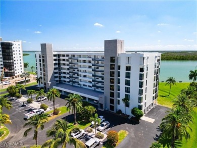Enjoy Wide Open Unobstructed Bay Views from your 6th floor on Fort Myers Beach and Golf Club in Florida - for sale on GolfHomes.com, golf home, golf lot