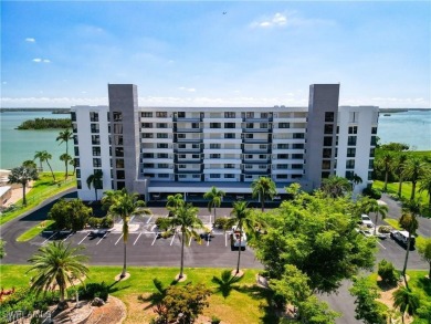 Enjoy Wide Open Unobstructed Bay Views from your 6th floor on Fort Myers Beach and Golf Club in Florida - for sale on GolfHomes.com, golf home, golf lot
