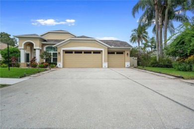Discover timeless elegance in this stunning, oversized on Westchase Golf Club in Florida - for sale on GolfHomes.com, golf home, golf lot