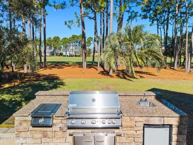 Positioned on a private cul-de-sac with sweeping golf course on Members Club At St. James Plantation in North Carolina - for sale on GolfHomes.com, golf home, golf lot