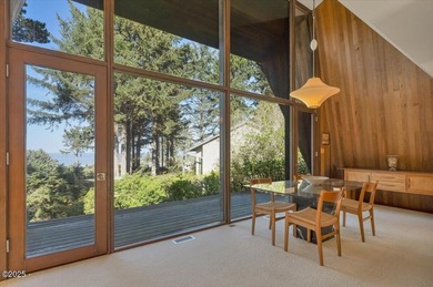 Breathtaking ocean view home located on a generous .36 acre lot on Salishan Spa and Golf Resort in Oregon - for sale on GolfHomes.com, golf home, golf lot