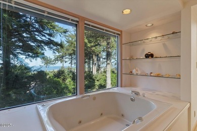 Breathtaking ocean view home located on a generous .36 acre lot on Salishan Spa and Golf Resort in Oregon - for sale on GolfHomes.com, golf home, golf lot