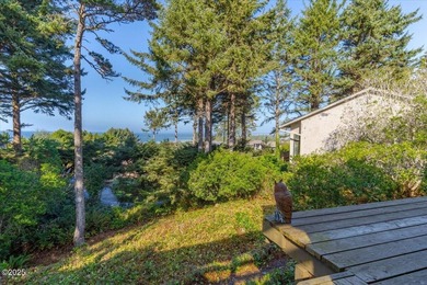 Breathtaking ocean view home located on a generous .36 acre lot on Salishan Spa and Golf Resort in Oregon - for sale on GolfHomes.com, golf home, golf lot