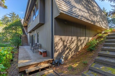 Breathtaking ocean view home located on a generous .36 acre lot on Salishan Spa and Golf Resort in Oregon - for sale on GolfHomes.com, golf home, golf lot