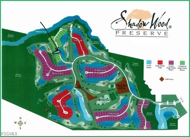 As you drive into Shadow Wood Preserve (SWP), you're greeted by on  in Florida - for sale on GolfHomes.com, golf home, golf lot