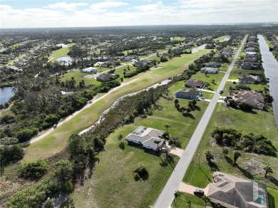 A cleared residential building lot backing up to the 1st Tee Box on Rotonda Golf and Country Club - Long Marsh  in Florida - for sale on GolfHomes.com, golf home, golf lot