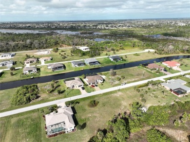 A cleared residential building lot backing up to the 1st Tee Box on Rotonda Golf and Country Club - Long Marsh  in Florida - for sale on GolfHomes.com, golf home, golf lot