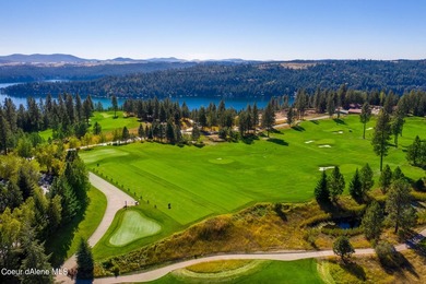 BEAUTIFUL BUILDING SITE WITH CDA LAKE VIEWS AT PRESTIGIOUS BLACK on The Golf Club at Black Rock in Idaho - for sale on GolfHomes.com, golf home, golf lot