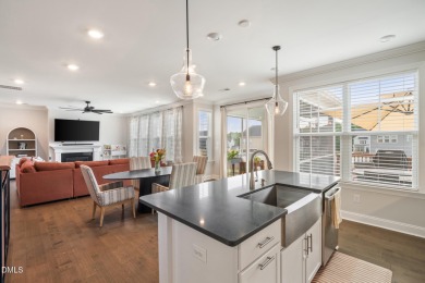 Welcome to your solar powered dream home in the highly on The Preserve At Jordan Lake Golf Club in North Carolina - for sale on GolfHomes.com, golf home, golf lot