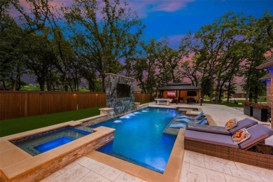 Stunning luxury home on a huge corner lot in the only 24-7 gated on The Golf Club at Resort Eagle Mountain Lake in Texas - for sale on GolfHomes.com, golf home, golf lot
