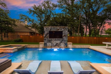 Stunning luxury home on a huge corner lot in the only 24-7 gated on The Golf Club at Resort Eagle Mountain Lake in Texas - for sale on GolfHomes.com, golf home, golf lot