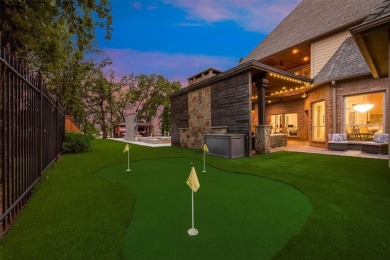 Stunning luxury home on a huge corner lot in the only 24-7 gated on The Golf Club at Resort Eagle Mountain Lake in Texas - for sale on GolfHomes.com, golf home, golf lot