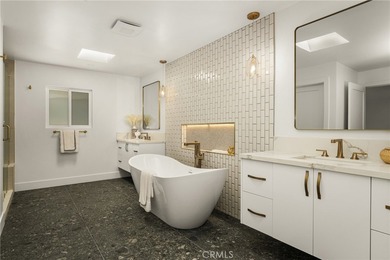 Tucked away on a quiet cul-de-sac and directly across from the on Palos Verdes Golf Club in California - for sale on GolfHomes.com, golf home, golf lot