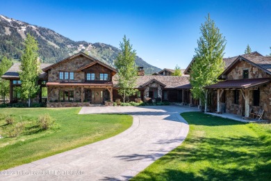 Welcome to Jensen Canyon, where luxury and the outdoors coincide on Shooting Star of Jackson Hole in Wyoming - for sale on GolfHomes.com, golf home, golf lot