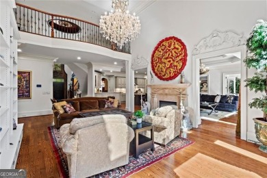 Welcome to an extraordinary six-bedroom, seven full and two on The Golf Club of Georgia in Georgia - for sale on GolfHomes.com, golf home, golf lot