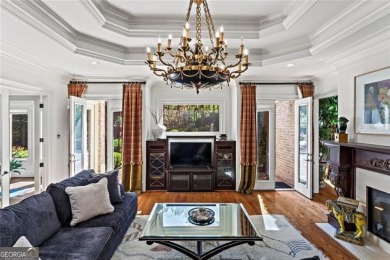 Welcome to an extraordinary six-bedroom, seven full and two on The Golf Club of Georgia in Georgia - for sale on GolfHomes.com, golf home, golf lot