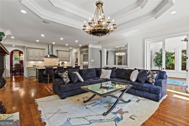 Welcome to an extraordinary six-bedroom, seven full and two on The Golf Club of Georgia in Georgia - for sale on GolfHomes.com, golf home, golf lot