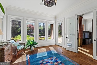Welcome to an extraordinary six-bedroom, seven full and two on The Golf Club of Georgia in Georgia - for sale on GolfHomes.com, golf home, golf lot