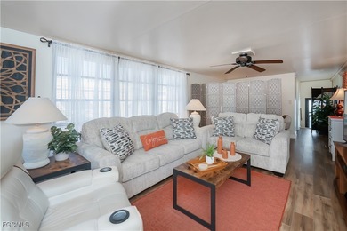 Located in Fountain View RV Resort, a well-established 55+ on Del Tura Golf and Country Club in Florida - for sale on GolfHomes.com, golf home, golf lot